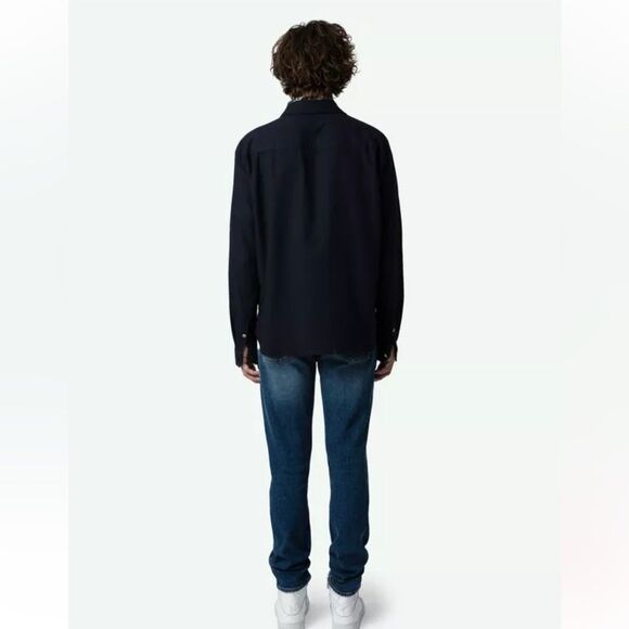 $248 Zadig & Voltaire Tyrona Shirt NWT XL - Picture 2 of 8